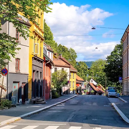 Window To The Iconic Old Street With Lift And Free Parking * Oslo